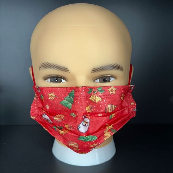2021 Christmas Disposable 3ply Face Mask